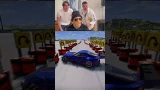 Impossible Drift Toyota Supra 😱😱 Grandpa 👴 #Beamng Satisfying #shorts