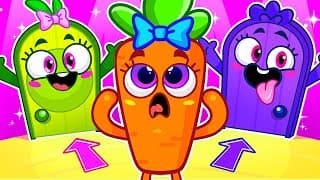 Magic Doors Song 🤩💟 Escape Room Challenge🗝️ Funny Kids Songs & Nursery Rhymes by VocaVoca Songs🥑