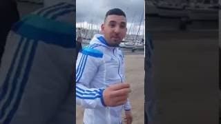 Supporter du psg jeté dans le vieux port