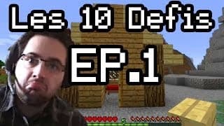 Minecraft | Les 10 Défis Ep.1 / Le commencement [ HARDCORE ]