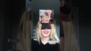 Savage Anime filter w/Blindfold 😂