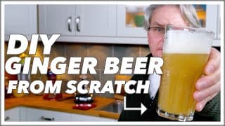 How To Make REAL Ginger BEER At Home Glen And Friends Cooking