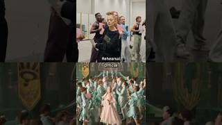 Dearest Glinda rehearsal VS official from wicked for good