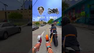 🏃🏿 💨 SPEED VS SPORT BIKE ⚡️