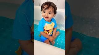 يوم كامل بالحمام مع بيبي آدم😱 حققت حلمو🥹