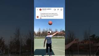 Four impossible soccer and basketball trick shots #shorts