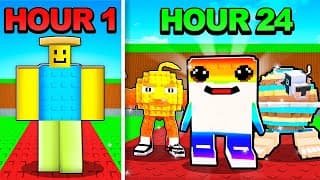 I spent 24 HOURS in Roblox Steal a Brainrot