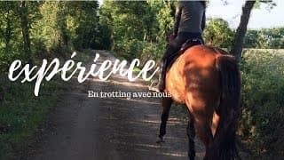 BALADE A CHEVAL| Trotting en pleine nature 🌲🌳🍃