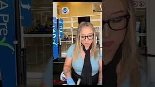 Asmr airplane TSA Roleplay #asmr