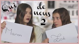 QUI PÈTE LE PLUS ? #quidenous2 W/ MA SOEUR
