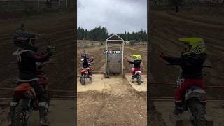 brotherly love in motocross start gate