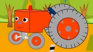 La journée du tracteur | Dessiné animé en français pour les enfants