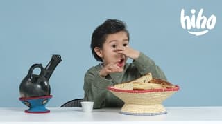 American Kids Try Ethiopian Food | Kids Try | HiHo Kids