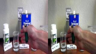 Kitchen Chemistry - How to make green fire in 3D!!