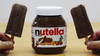 DIY Real Nutella Milk IceCream