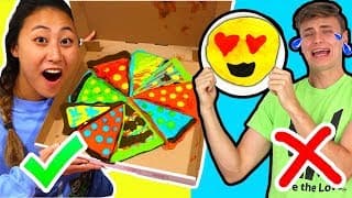 PANCAKE ART CHALLENGE WITH MY BOYFRIEND!! (CARTER SHARER)