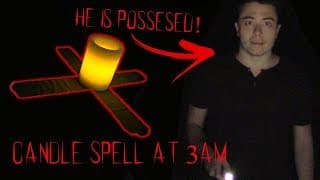 NEVER DO A CANDLE SPELL AT 3AM (THIS IS WHY) I JESTER GETS POSSESSED