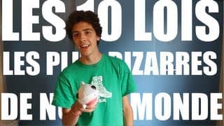 Les 10 lois les plus bizarres de notre monde (Thomas Gauthier)