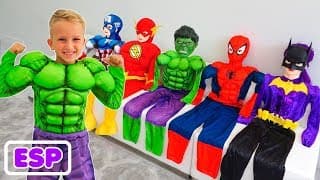 Vlad se convierte en un superhéroe  Video de colección para niños