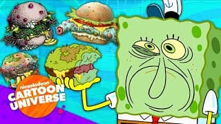 50 DIFFERENT Types of Krabby Patties! 🍔 | SpongeBob | Nicktoons