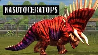 NASUTOCERATOPS LEVEL 40 - Jurassic World The Game