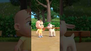 Baby Lala is sharing his food with Farm Animals | Good Manners for kids