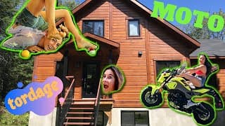 Cléopâtre - Weekend dans un chalet Moto Tordage Salto...