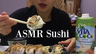 ASMR Sushi Dynamite Roll Mukbang  먹방  Eating Sounds | SAS-ASMR