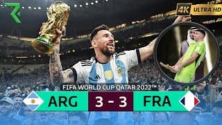 MESSI WON THE TROPHY IN THE BEST AND MOST DRAMATIC WORLD CUP FINAL OF ALL TIME