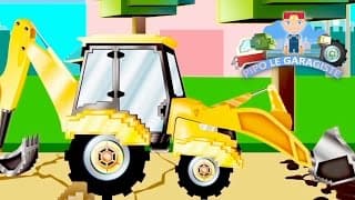 Tractopelle : Pipo et sa dépanneuse | Dessin animé en français comme Minecraft