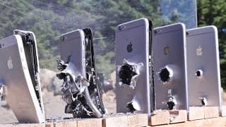 How Many iPhones Does It Take To Stop an AK-74 Bullet?