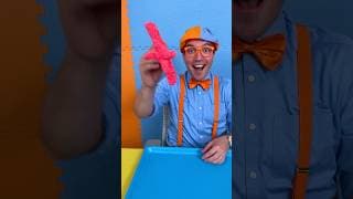DIY Foam Airplanes and Dinosaurs! Easy Crafts 123! #blippi #shorts