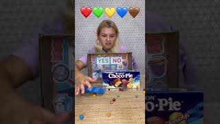 YES or NO food color challenge 😂 What color do you like ? 🙄 #shorts Best video by Hmelkofm