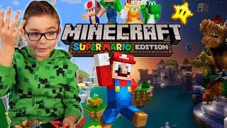 JE SUIS SUPER MARIO DANS MINECRAFT ! (Nintendo Switch Edition)