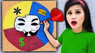 Throwing a DART at a MAP & Hacker Girl PZ4 Unmasking Whatever It Lands On - Spy Ninja Challenge