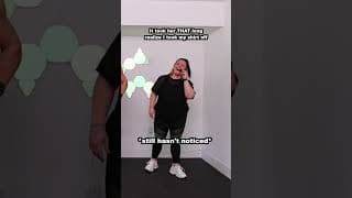 she just doesn't see me...