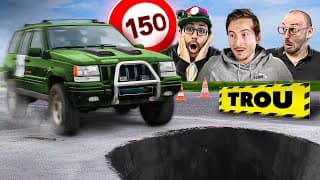 Prendre un NID DE POULE à 150km/h : Ça fait quoi ?