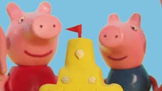 Peppa Pig Official Channel | Peppa Pig Stop Motion: Summer Beach Fun Time with Peppa Pig