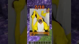 Minecraft: Who did it better? 🤔 #Shorts