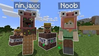 J'ai troll un Noob avec des Items WTF sur Minecraft..