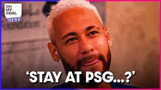 Neymar responds to rumors that he could be leaving PSG