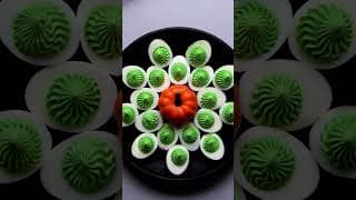Halloween Deviled Eggs #shorts