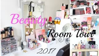 RANGEMENT MAQUILLAGE (Beauty Room tour) 💄😱 - Amélie