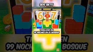 🔥 TROLLEO EL ARRUINA RÉCORDS 🎃👻 99 Noches en el Bosque Roblox 🌲#blockblast #roblox #robloxshorts