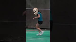 Badminton 1v1... #shorts