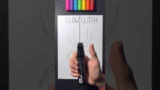 Glow vs Glitch! 🕷️ Choose your favorite! 😏✨ #shortsart