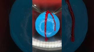 GIANT PLANET GUMMY CANDY FREEZE DRY FAIL 🌎😱 #asmr #candy #satisfying #mukbang #freezedried