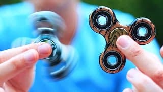 PRO FIDGET SPINNER TRICKS (very cool)
