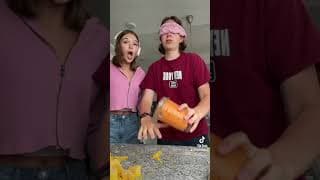 Blind and deaf smoothie bowl challenge #shorts