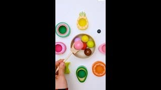 Color & Fruit Sorting Fun! 🍇🎨 Easy Game for Toddlers #shorts